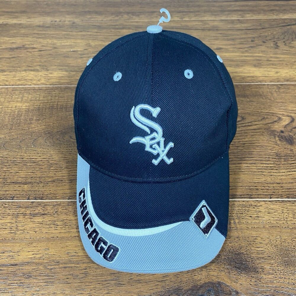 Vintage Chicago White Sox Hat Twins Enterprise Baseball‎ Strapback MLB Cap NWOT